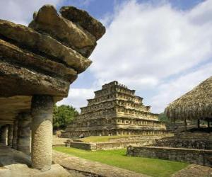 Puzzle El Tajin est une zone archéologique, Veracruz, Mexique