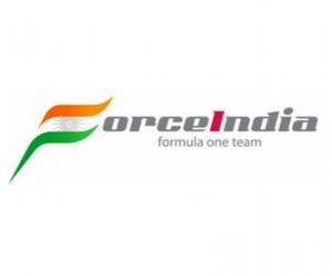 Puzzle Emblème de Force India F1
