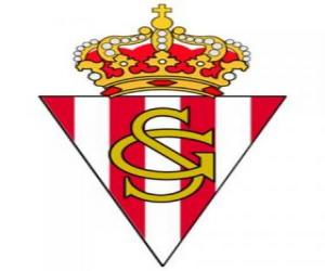 Puzzle Emblème de Real Sporting de Gijón