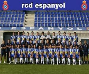 Puzzle Équipe de R.C.D. Espanyol 2008-09