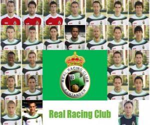 Puzzle Équipe de Racing de Santander  2009-10