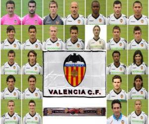 Puzzle Équipe de Valence CF 2009-10