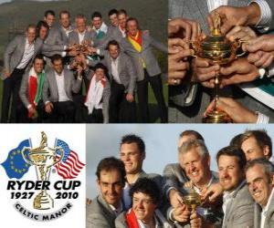 Puzzle Europe remporte la Ryder Cup 2010