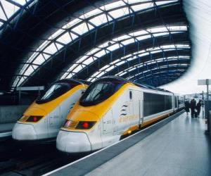 Puzzle Eurostar, train à grande vitesse