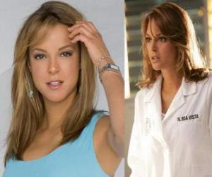 Puzzle Eva LaRue, Natalia Boa Vista de CSI Miami