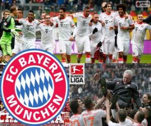 Puzzle F. C. Bayern Munich, champion de Bundesliga 2012-13