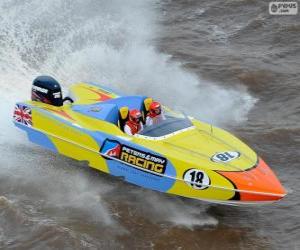 Puzzle F1 Powerboat