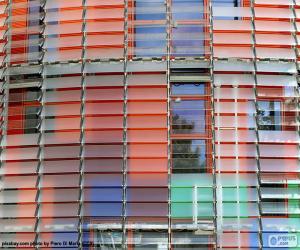 Puzzle Facade Torre Agbar, Barcelone