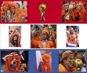 Puzzle Fans des Pays-Bas