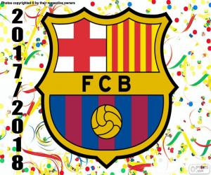 Puzzle FC Barcelone, champion de 2017-18