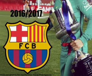 Puzzle FC Barcelone Copa del Rey 2016-17