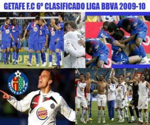 Puzzle FC Getafe BBVA sixième Ligue annonces 2009-2010