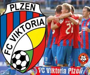 Puzzle FC Viktoria Plzen, champion de la Gambrinus Liga 2012-2013