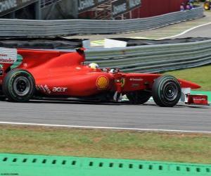 Puzzle Felipe Massa - Ferrari - Interlagos 2010