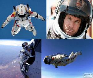 Puzzle Felix Baumgartner stratosphère saut