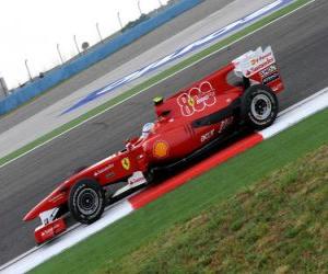 Puzzle Fernando Alonso - Ferrari - Istanbul 2010 (800e Ferrari le Grand Prix)