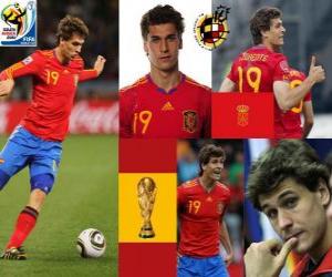 Puzzle Fernando Llorente (Le camion rouge) attaquant de l'équipe nationale Espagnol