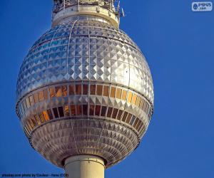 Puzzle Fernsehturm de Berlin, Allemagne