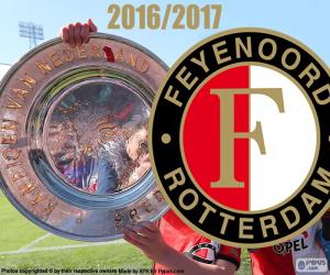 Puzzle Feyenoord, champion 2016-2017