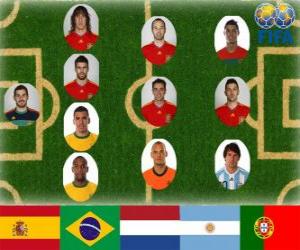 Puzzle FIFA / FIFPro World XI 2010