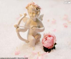 Puzzle Figure de Cupidon avec arc