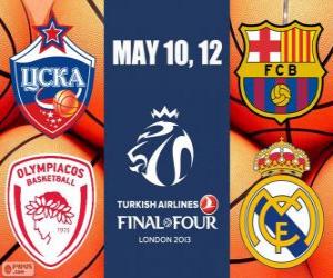 Puzzle Final Four 2013 Euroligue de basket-ball