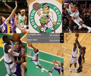 Puzzle Finales NBA 2009-10, Game 5, Los Angeles Lakers 86 à 92 Boston Celtics