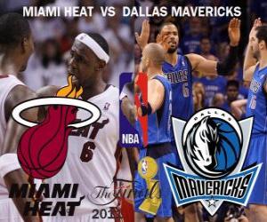 Puzzle Finales NBA 2011 - Miami Heat vs Dallas Mavericks