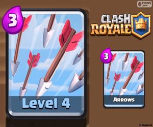 Puzzle Flèches de Clash Royale