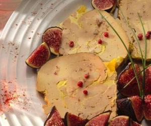 Puzzle Foie gras aux figues