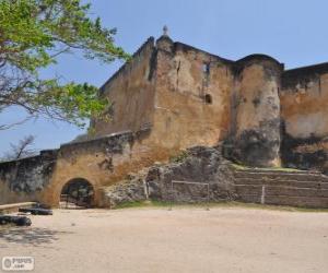 Puzzle Fort Jesus, Fort portugais situé à Mombasa (Kenya)