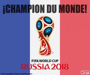 Puzzle France, champion du monde 2018