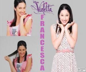 Puzzle Francesca est la meilleure amie de Violetta