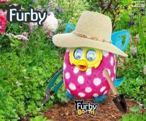 Puzzle Furby jardinier