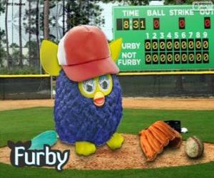 Puzzle Furby joue de baseball