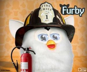 Puzzle Furby pompier