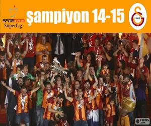 Puzzle Galatasaray, champion de 14-15