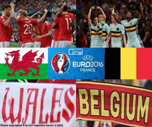 Puzzle Galles-BE quarts finale Euro 2016