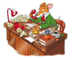 Puzzle Geronimo Stilton, le directeur du journal 