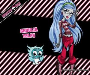 Puzzle Ghoulia Yelps, la fille d'un couple de zombies est de seize ans