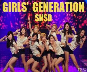 Puzzle Girls' Generation, SNSD, est un groupe pop sud-coréenne