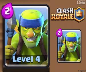 Puzzle Gobelins à lances de Clash Royale