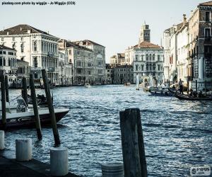 Puzzle Grand Canal de Venise, Italie