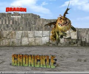 Puzzle Gronk, un des dragons plus forte et plus robuste