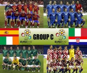 Puzzle Groupe C - Euro 2012-