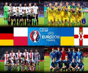 Puzzle Groupe C, Euro 2016