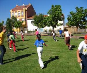 Puzzle Groupe d'enfants jouant