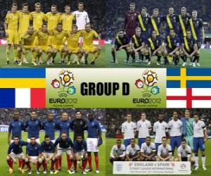 Puzzle Groupe D - Euro 2012-