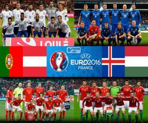 Puzzle Groupe F, Euro 2016