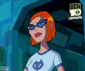 Puzzle Gwen Tennyson, Ben 10 Omniverse